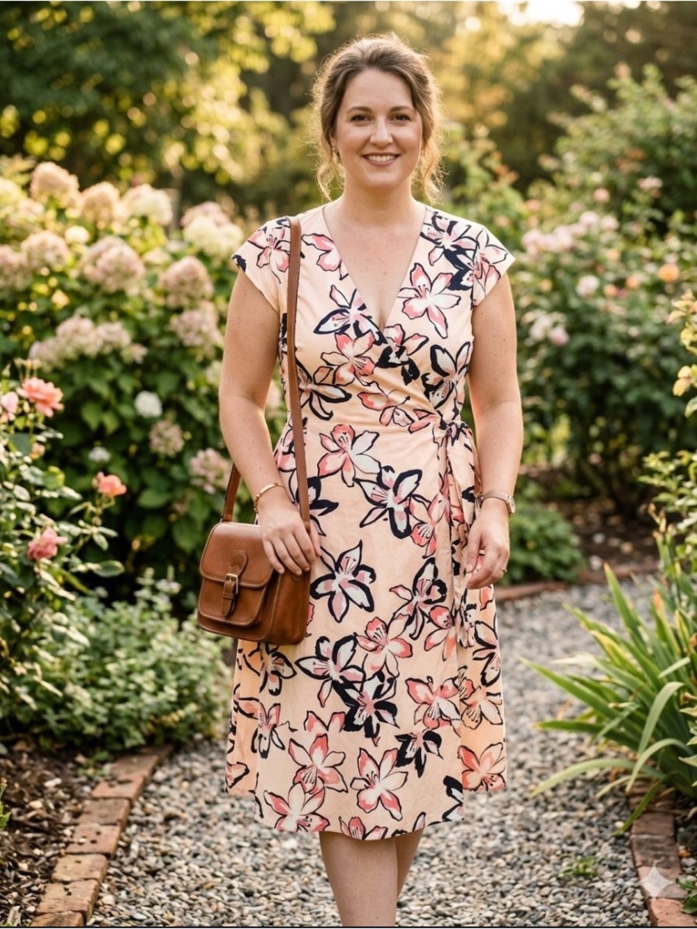 ✨ EUC Like New! Kate Spade New York 'Tiger Lily' Print Wrap Dress ✨